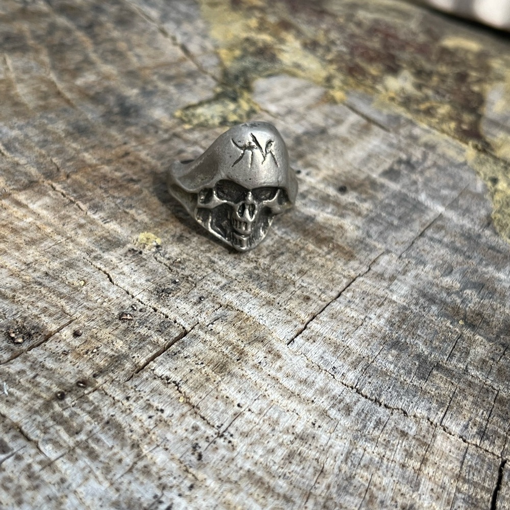 Silver Skull Ring